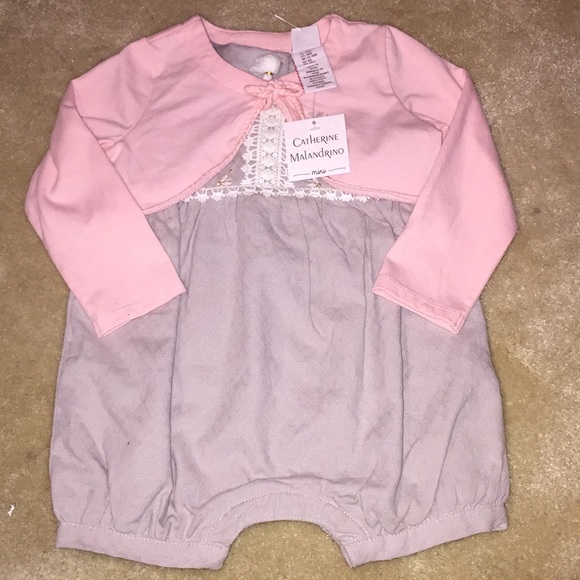 catherine malandrino baby romper